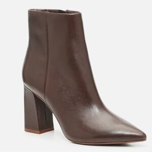 Mark Fisher Brown Ankle Booties